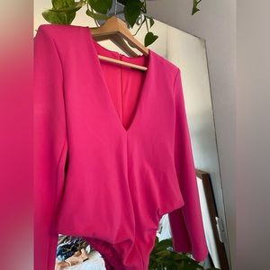 Zara medium sized fuchsia bodysuit